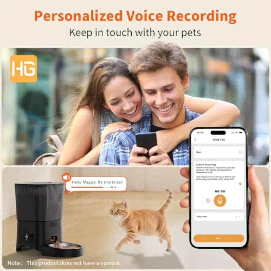 Automatic Feeder, 5G WiFi Food Dispenser
