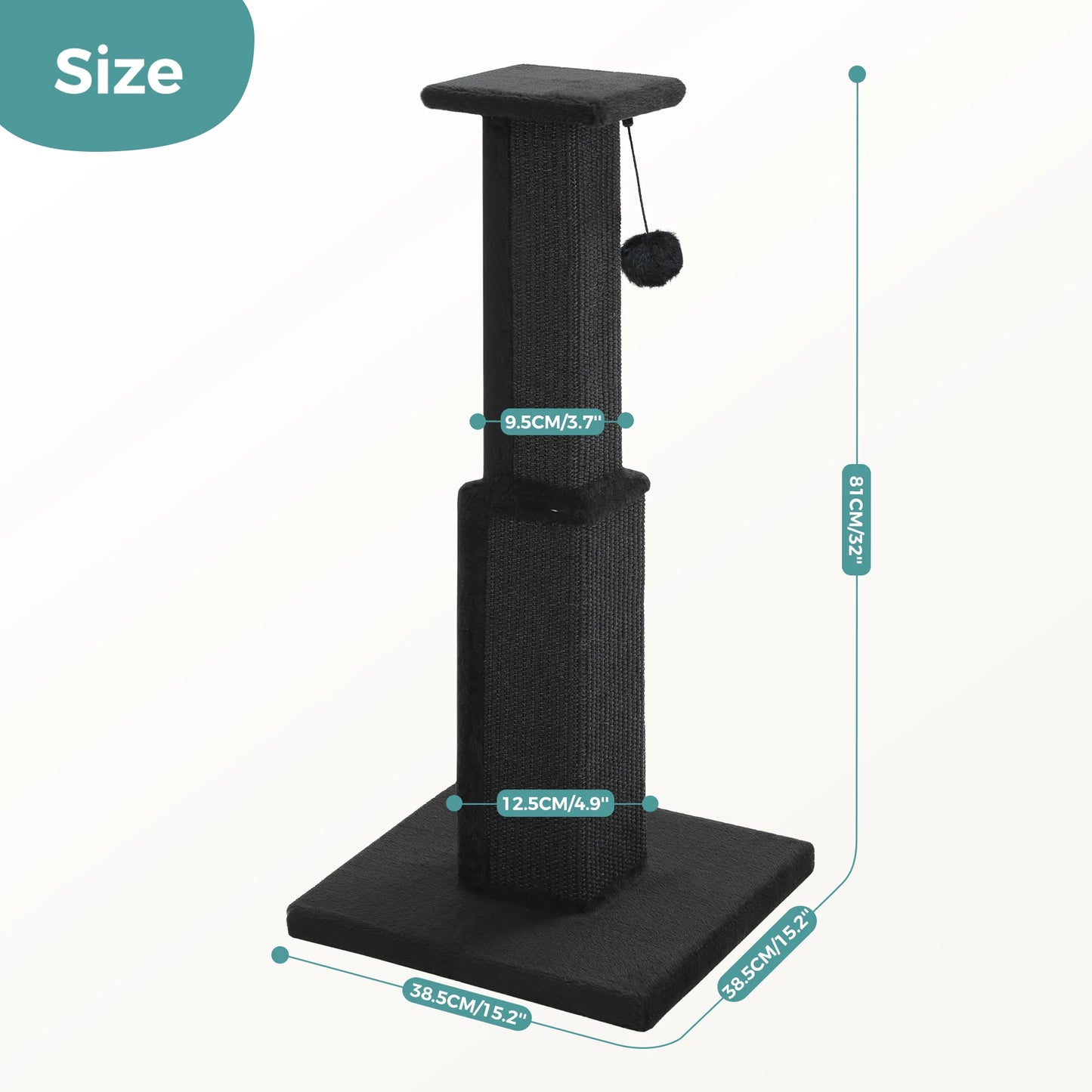 Large Cat Scratching Post for Indoor Cats