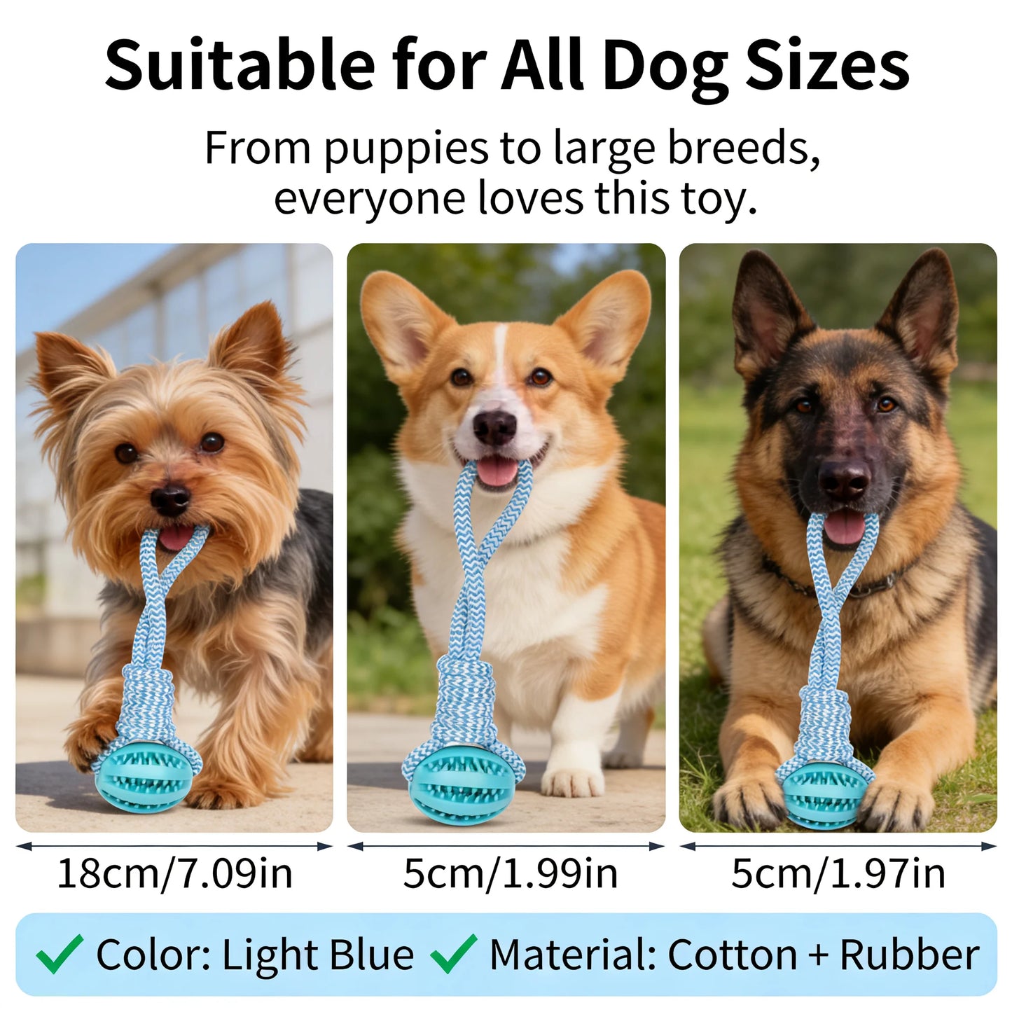 2-in-1 Dog Chew Teeth Cleaning