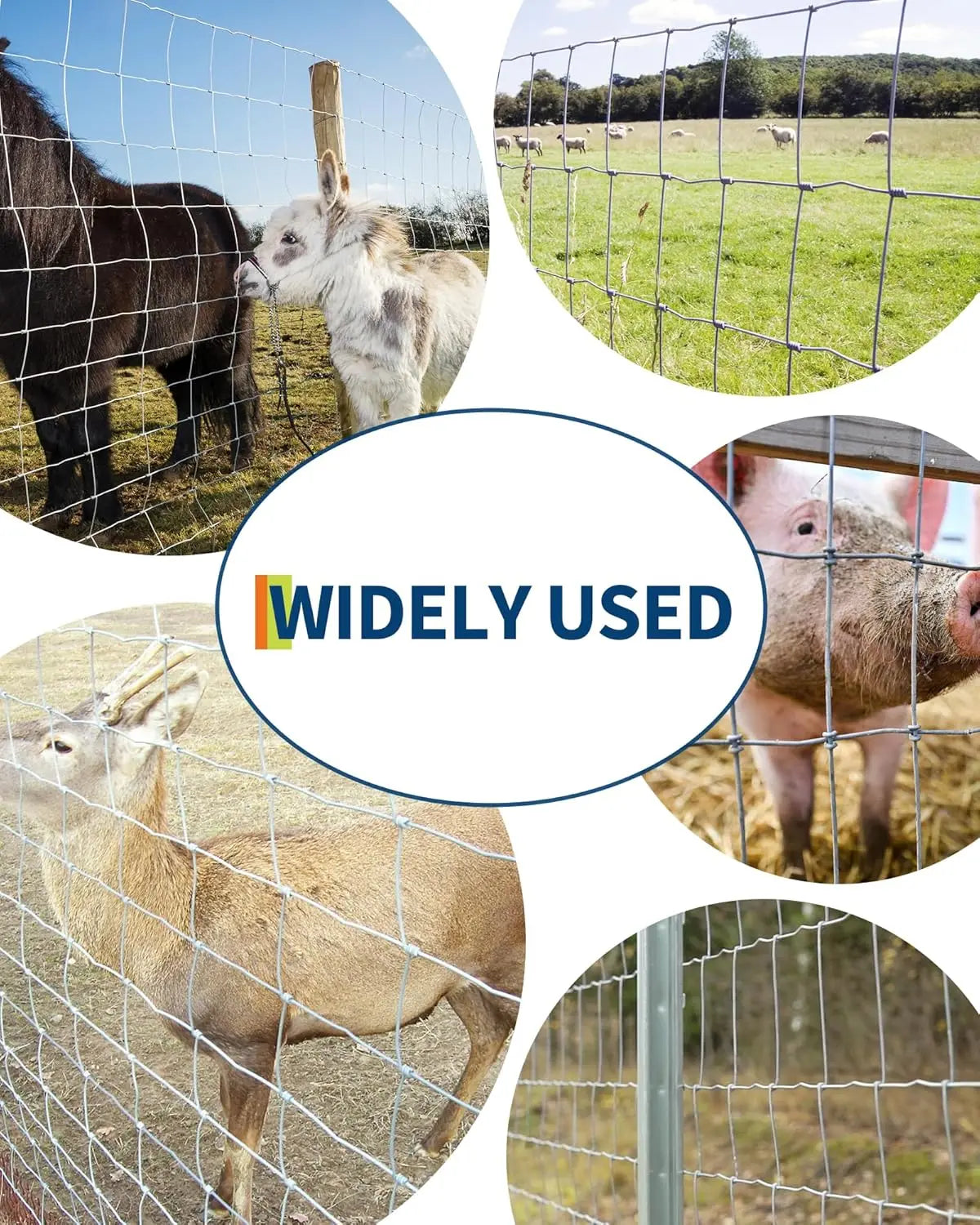 4FT X 328FT Cattle Fence Durable Welded Wire