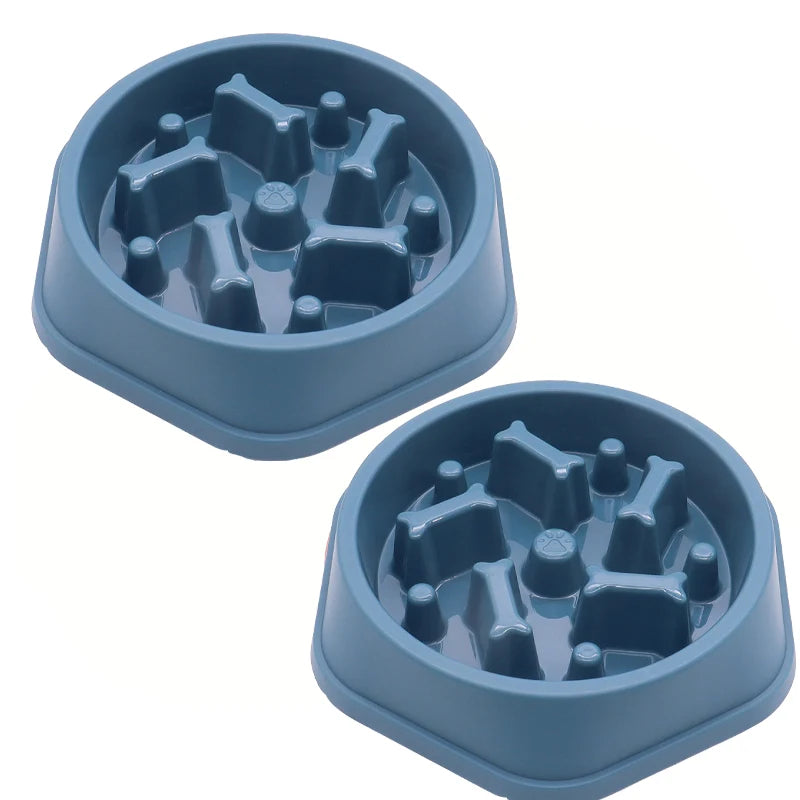 Slow Feeder Dog Cat Bowl,