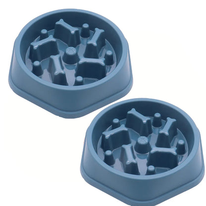 Slow Feeder Dog Cat Bowl,