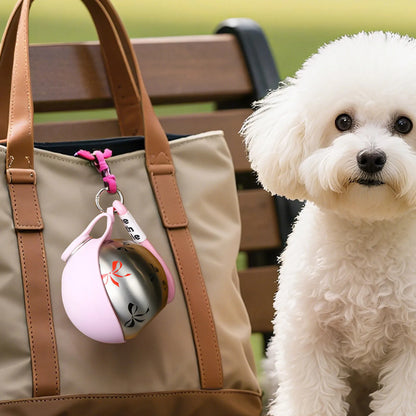 Foldable Silicone Dog Bowl for Hiking Travel