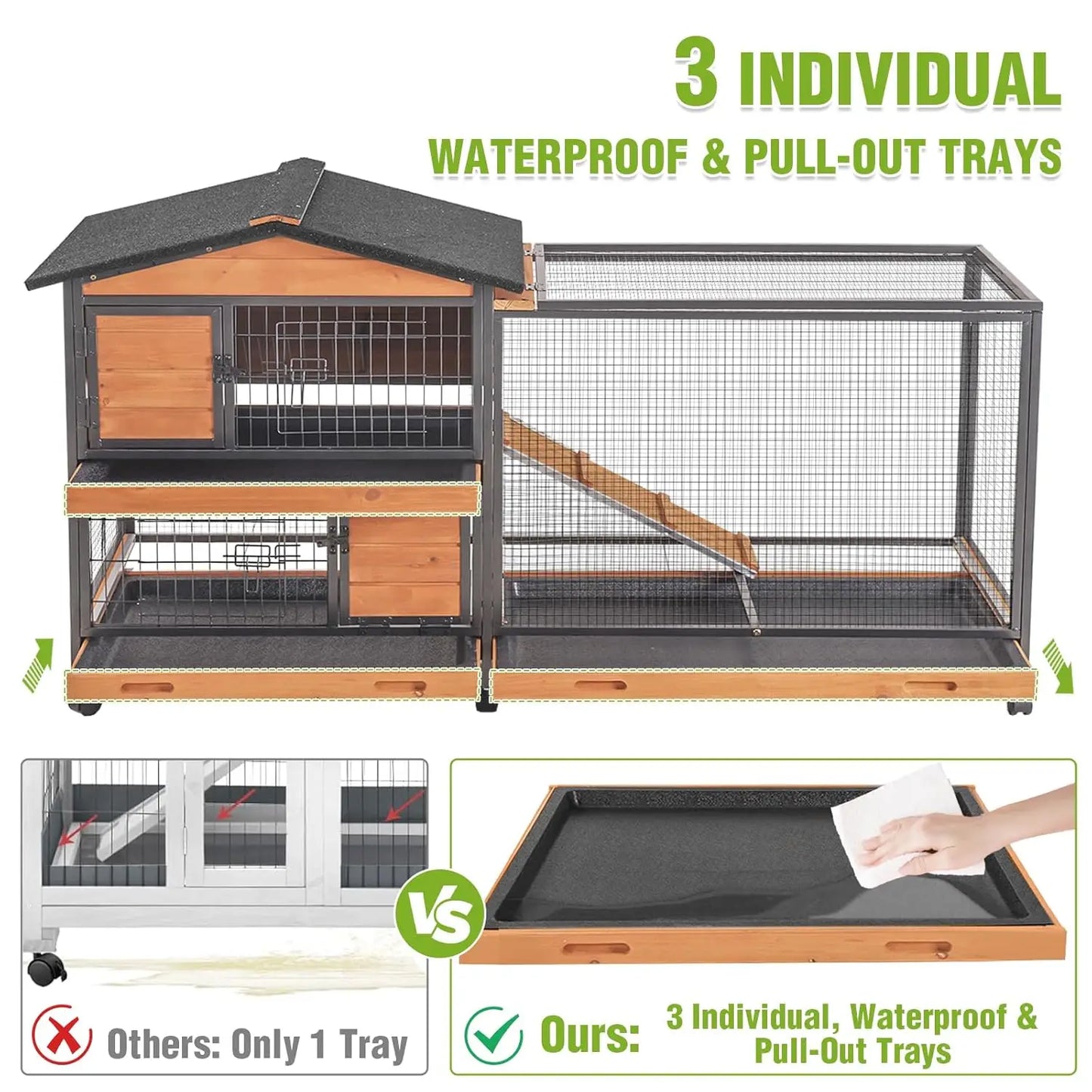 2-Story Rabbit Hutch