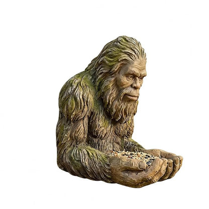 2Pcs Sasquatch Bird Feeder Outdoor Decorative