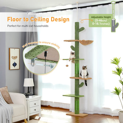 Cat Tree 5-Tier for Indoor Cats