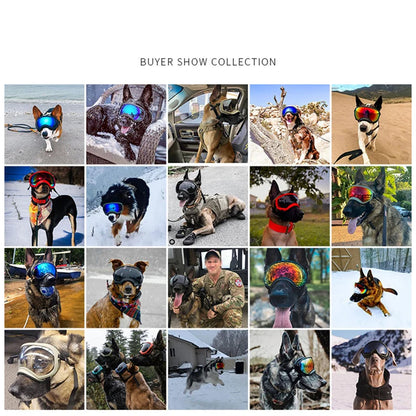 Dog Goggles Anti-UV Eyewear Protection Adjustable