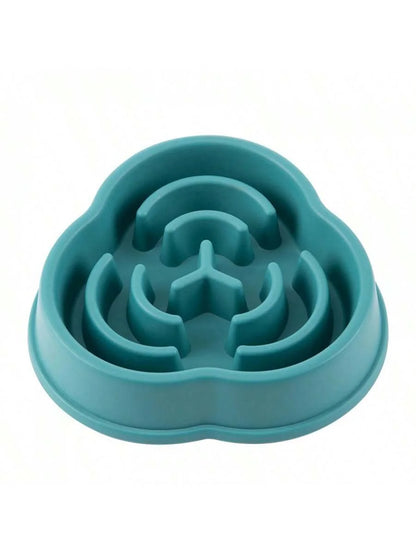 Cloud Shaped Slow Feeder Dog Bowl,