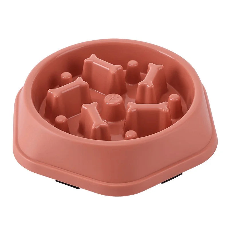Slow Feeder Dog Cat Bowl,