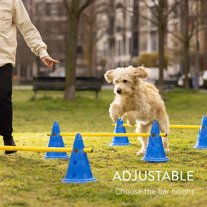 Pet Agility  Set Jumping Bar Dog Obstacle Training Equipment
