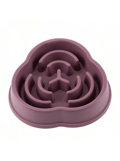 Cloud Shaped Slow Feeder Dog Bowl,