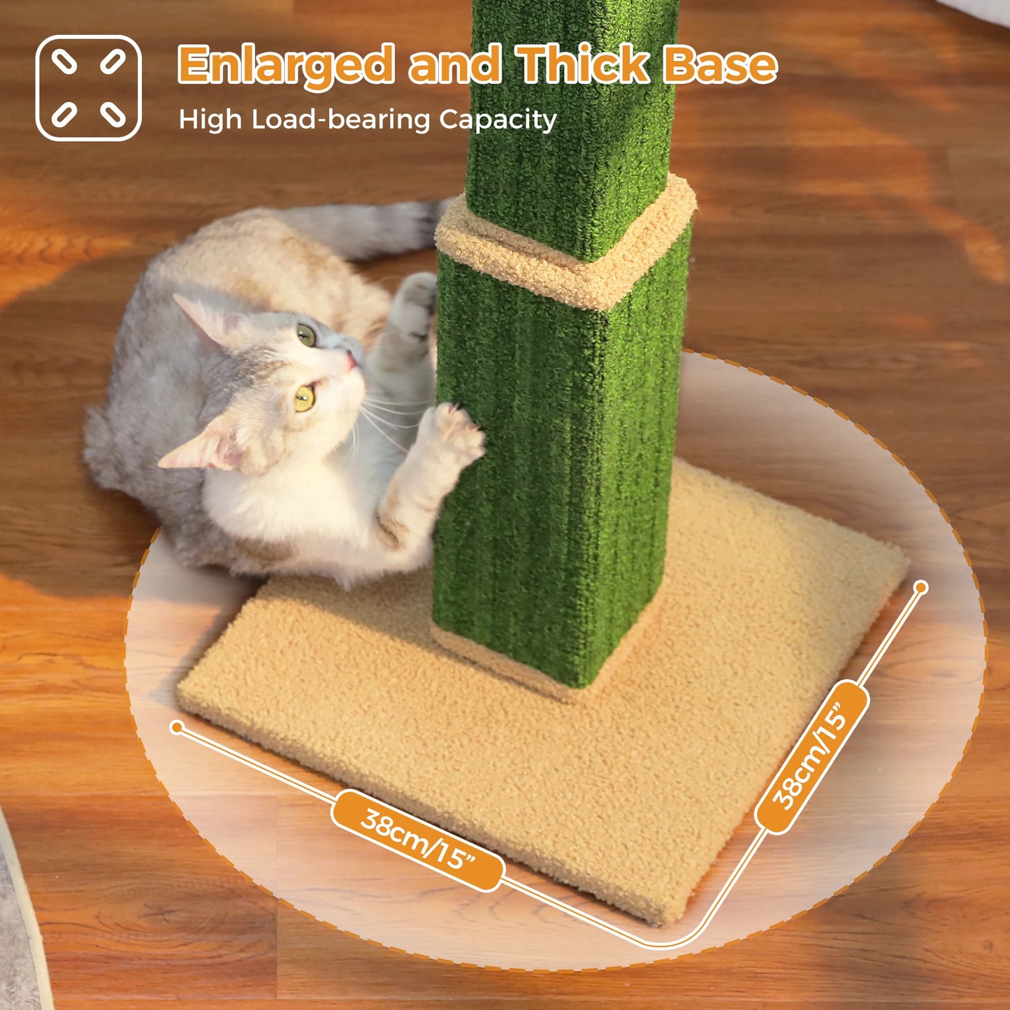 Large Cat Scratching Post for Indoor Cats