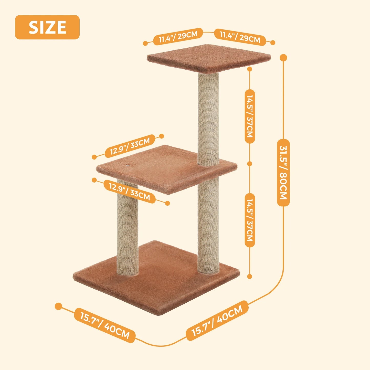 Cat tree Cat Tower for Indoor Cats