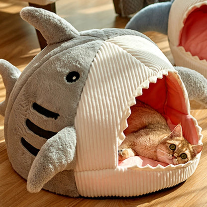 enclosed pet bed