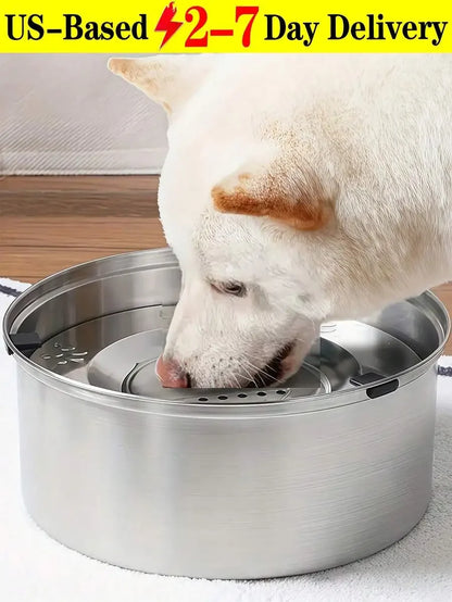 Large Capacity Dog Water Bowl,