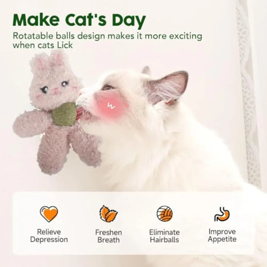 Indoor cat plush catnip toys,