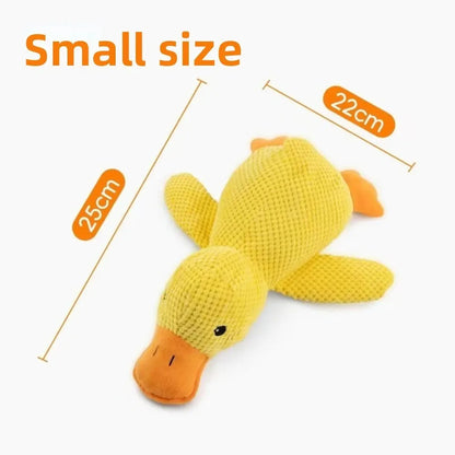 1/3PCS Calming Duck Squeaky Plush Toy Luxury Sleep Aid