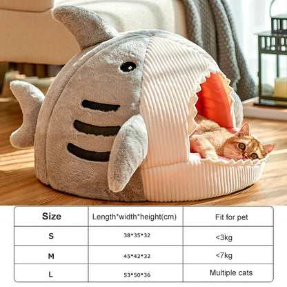 enclosed pet bed