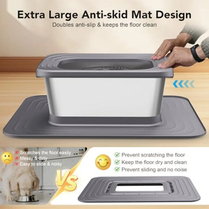 Stainless Steel Dog Water Bowl,