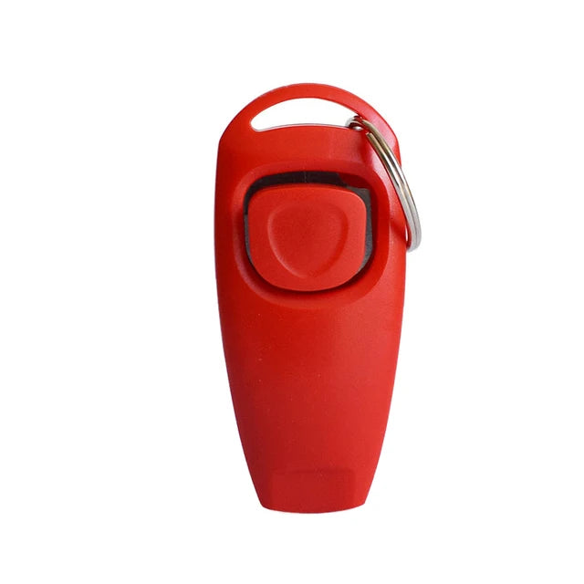 2 In 1 Pet Dog Clicker Dog Training Whistle