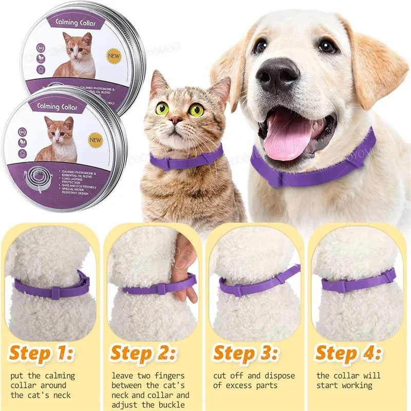 Calming Pheromone Collar Relieve Anxiety
