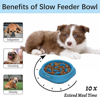 Small Slow Feeder Bowls 2PCS