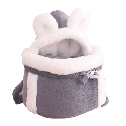 Cat Backpack Carrier with Bed Portable