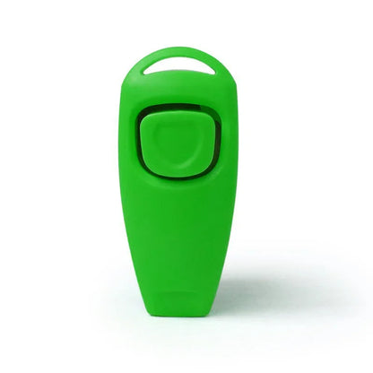 2 In 1 Pet Dog Clicker Dog Training Whistle