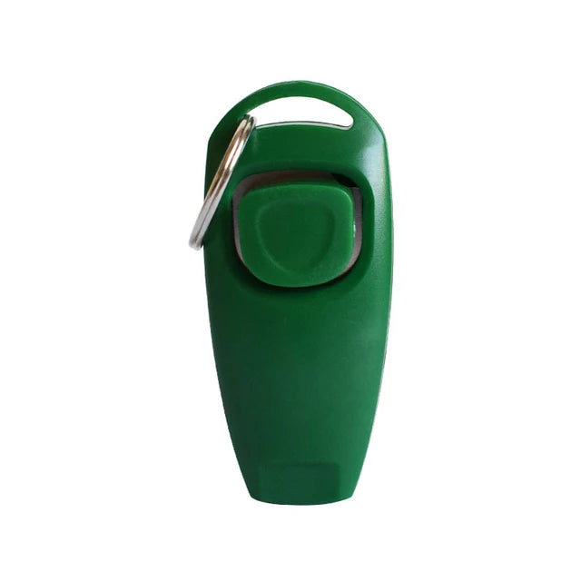 2 In 1 Pet Dog Clicker Dog Training Whistle
