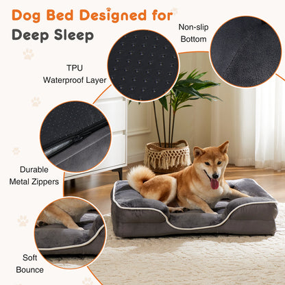 Orthopedic  Memory Foam Pet Bed