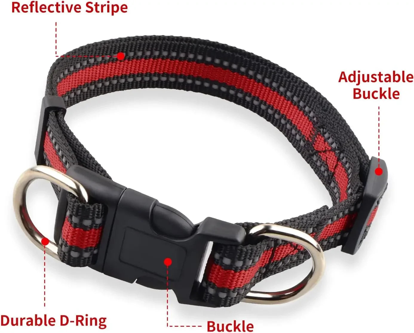 Collar for Small/Medium Dogs, 2-Pack