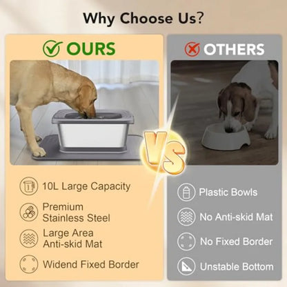 Stainless Steel Dog Water Bowl,