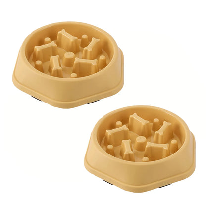 Slow Feeder Dog Cat Bowl,