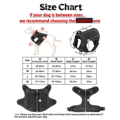 Tactical Dog Harness