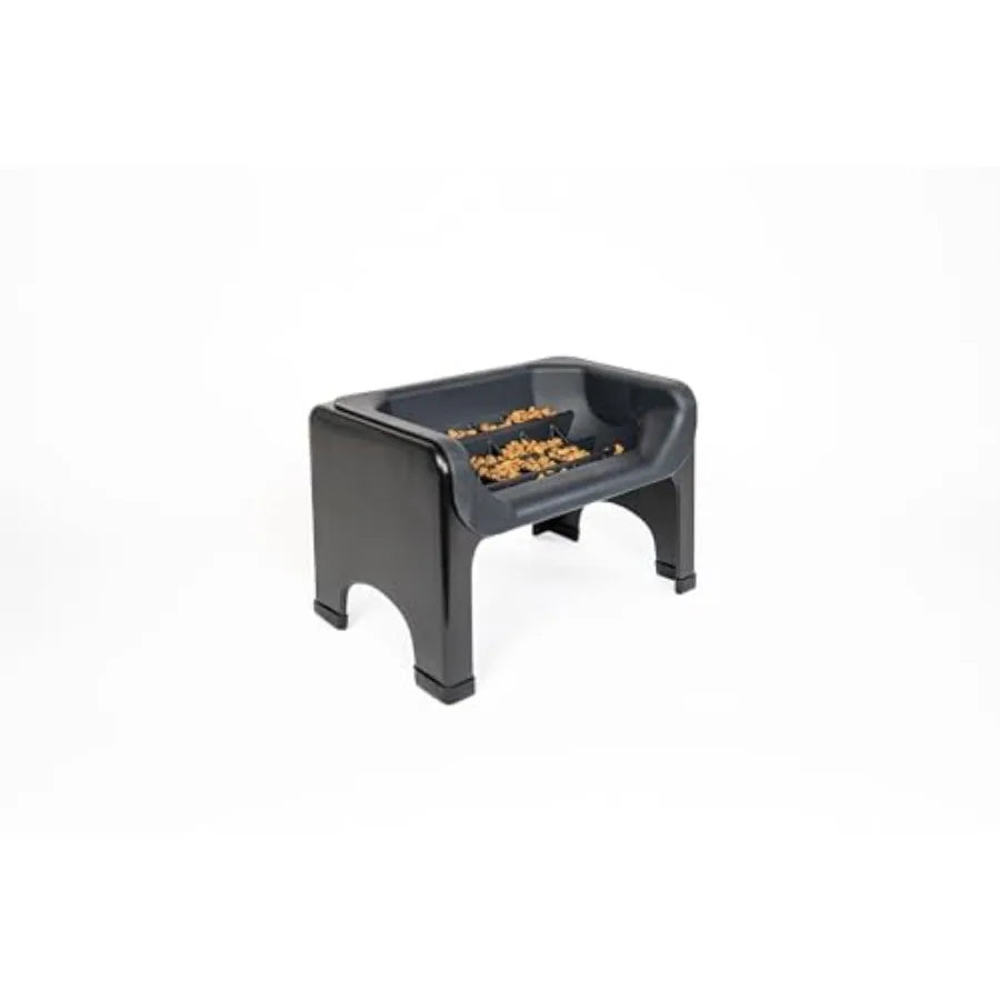 Elevated Slow Feeder Dog Bowl