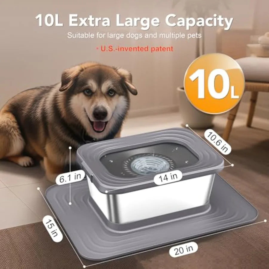 Stainless Steel Dog Water Bowl,