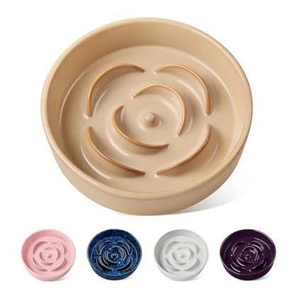 Slow Feeder Dog Bowl, large