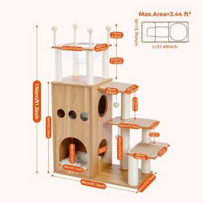 Multi-Level Cat Tree