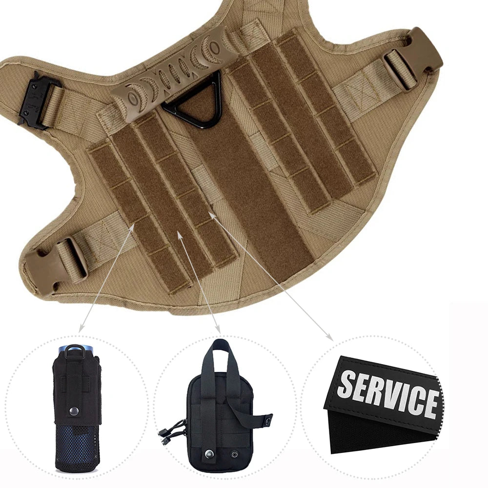 Leash Set Training Walking Vest Dog Harness And Collar