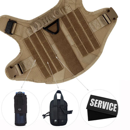Leash Set Training Walking Vest Dog Harness And Collar