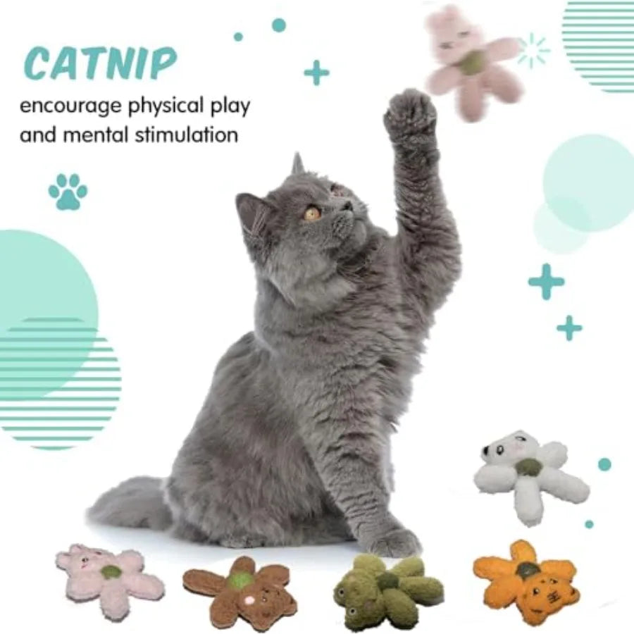 Indoor cat plush catnip toys,