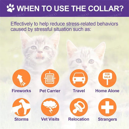 Calming Pheromone Collar Relieve Anxiety