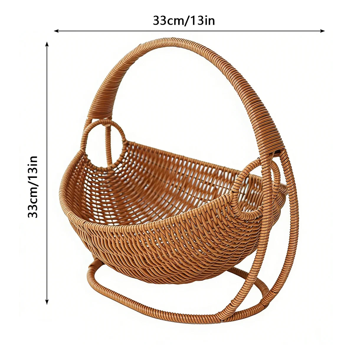 Faux-Woven Cat Bed Nest Cat Basket Cats Swing Hammock Waterproof Indoor Pet House Semi-Enclosed Cave Bed Pet Accessories Toys